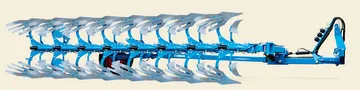 Lemken Aufsattelpflug VariDiamant 8-Schar (mit Packer)